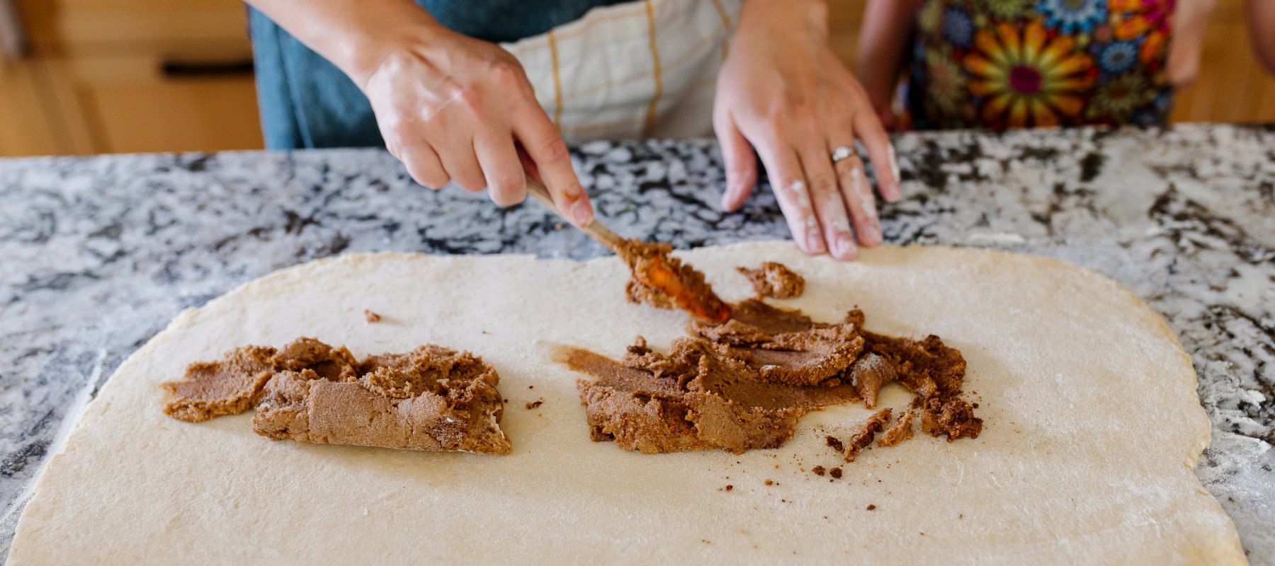 Making Cinnamon Rolls