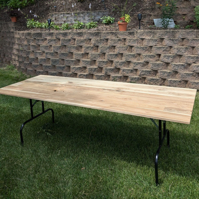 Handcrafted Ash Wood Table