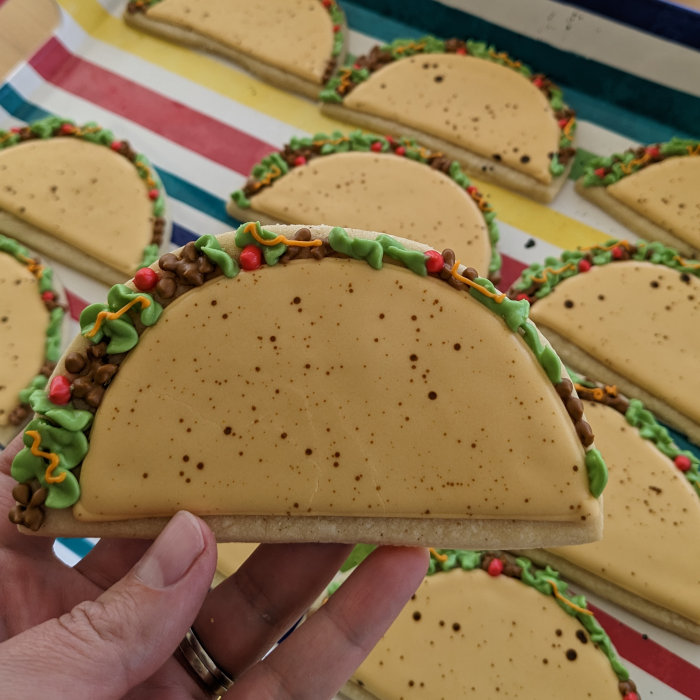 Taco Sugar Cookies
