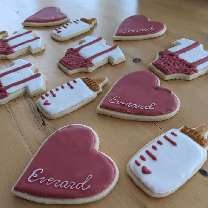 Heart & Baby Sugar Cookies